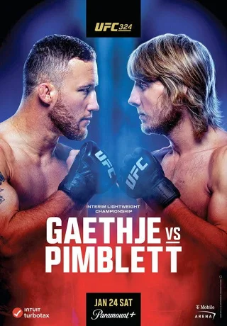 UFC 324: Gaethje Đấu Pimblett